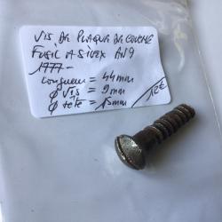 VENDU PAR LE-CUIRASSIER VIS DE TALON CROSSE DE FUSIL A SILEX MODELE AN9 -1777-DRAGON -1822 D'ORIGINE