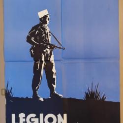 Affiche originale L&eacute;gion &Eacute;trang&egrave;re 60*50 cm