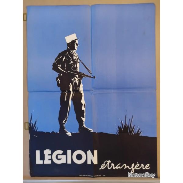 Affiche originale L�gion �trang�re 60*50 cm