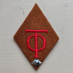 TRES BELLE R&Eacute;PLIQUE DE L INSIGNE EN TISSU DE L O.T. MODELE 2