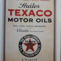 affiche texaco