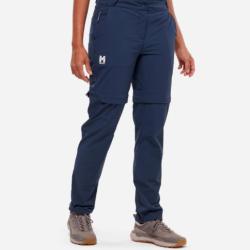 Pantalon de Randonn&eacute;e Convertible Millet Ubic Stretch Zip Off Pant W Bleu