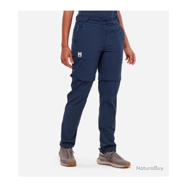 Pantalon de Randonn�e Convertible Millet Ubic Stretch Zip Off Pant W Bleu