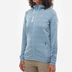 Veste Polaire de Randonn&eacute;e Millet "CIMA&Iuml; LIGHT HOODIE W" M Bleu
