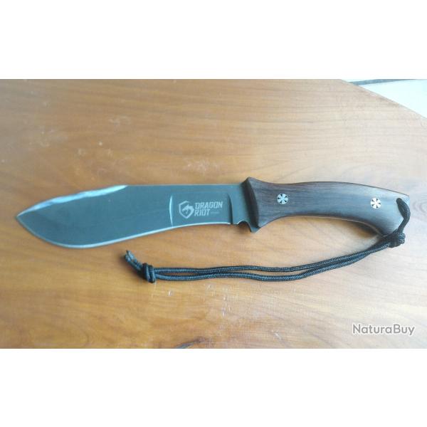Couteau Bushcraft Dragon Riot