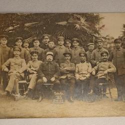 Carte photo Officier Allemand prisonnier 1918 guerre 14/18 WW1