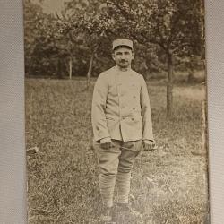 Carte photo soldat 53&egrave;me R&eacute;giment d'Infanterie Colonial guerre 14/18 WW1