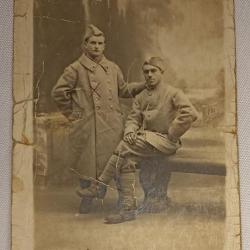 Carte photo soldats du 113&egrave;me d'Infanterie guerre 14/18 WW1