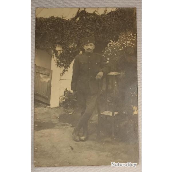 Carte photo soldat 1er ZOUAVE guerre 14/18 WW1