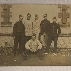 Carte photo soldat 18&egrave;me du Train guerre 14/18 WW1