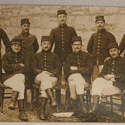Carte photo soldat sous officier 107&egrave;me et 126&egrave;me d'infanterie guerre 14/18 WW1