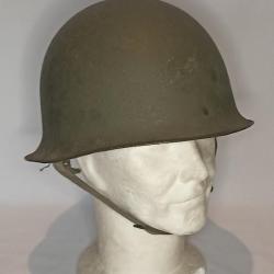 Casque fran&ccedil;ais model TTA 1951complet 1959 guerre Alg&eacute;rie