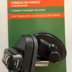 Verrou de pontet &agrave; combinaison