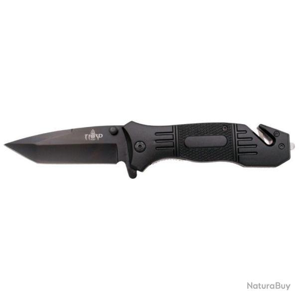 COUTEAU PLIANT TACTIQUE THIRD NOIR