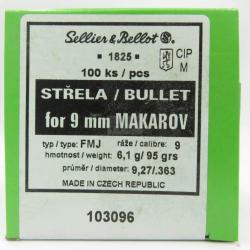 OGIVES 9MM MAKAROV 95GR FMJ