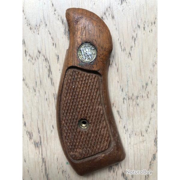 Plaquette droite S&W K round butt