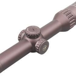 Lunette de Tir Vector Optics Continental - 1-6X24 - SFP RET BDC Coyote
