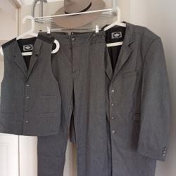 Costume reconstitution western redingote