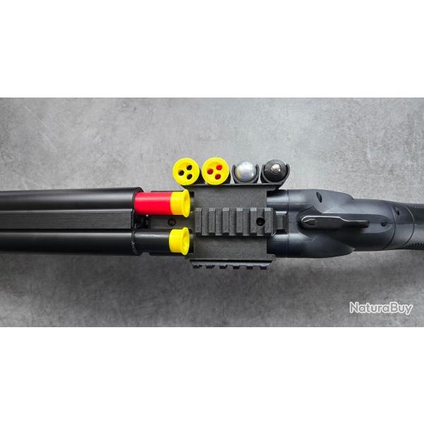 Kit de Combat Double Rail Picatinny Porte Munitions - Cartouches Umarex HDS 68 & TS 68 T4E HDS68 T68