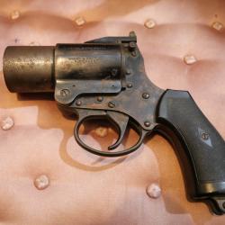 Pistolet Lance fus&eacute;e webley Mark IV