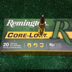 Bo&icirc;te neuf de 20 cartouches Remington cal. .300 Savage ogive Core-Lokt pcp 150 grs