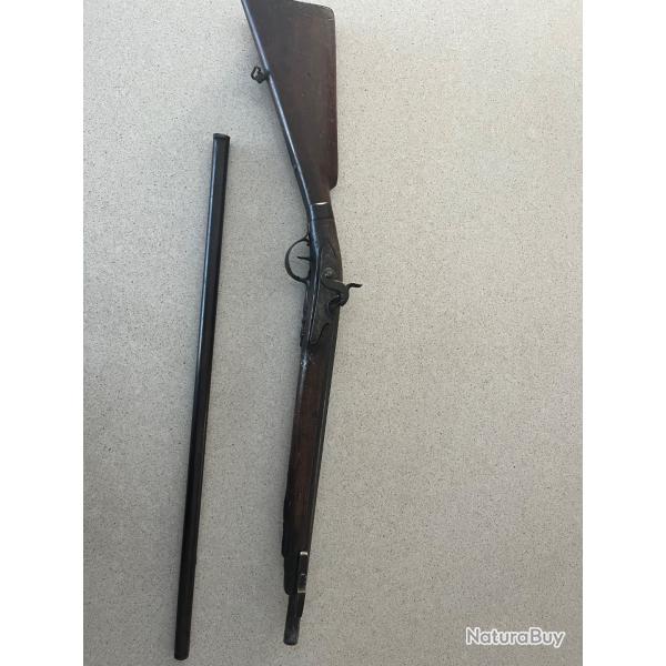 Fusil de braconnier � canon d�montable