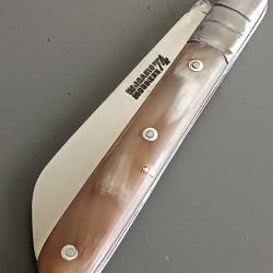 ANCIEN COUTEAU GOUTTI&Egrave;RE, ST JOANIS MONDIERE, THIERS, XX&egrave;me, manche CORNE.