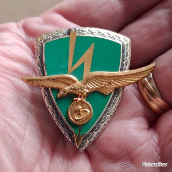 INSIGNE ESCADRON CABLES HERTZIENS 10 / 803 BORDEAUX CENON