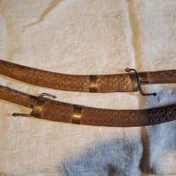 Paire de grand couteaux Afrique du Nord ? D&eacute;but XX &egrave;me