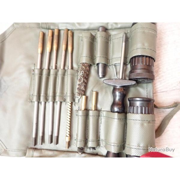 Trousse de nettoyage pour fusil, mousqueton, Schmidt Rubin K11, K31, FASS 57 - TAR