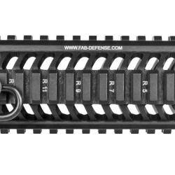 GARDE MAIN ALUMINIUM 4 RAILS PICATINNY POUR M4