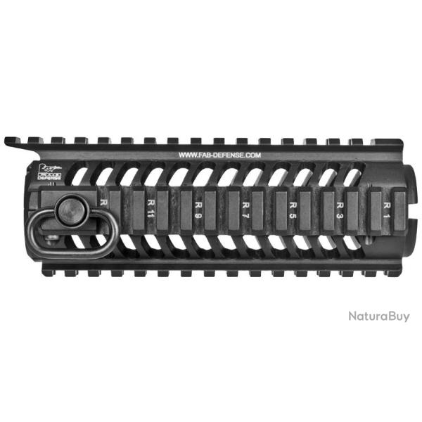 GARDE MAIN ALUMINIUM 4 RAILS PICATINNY POUR M4