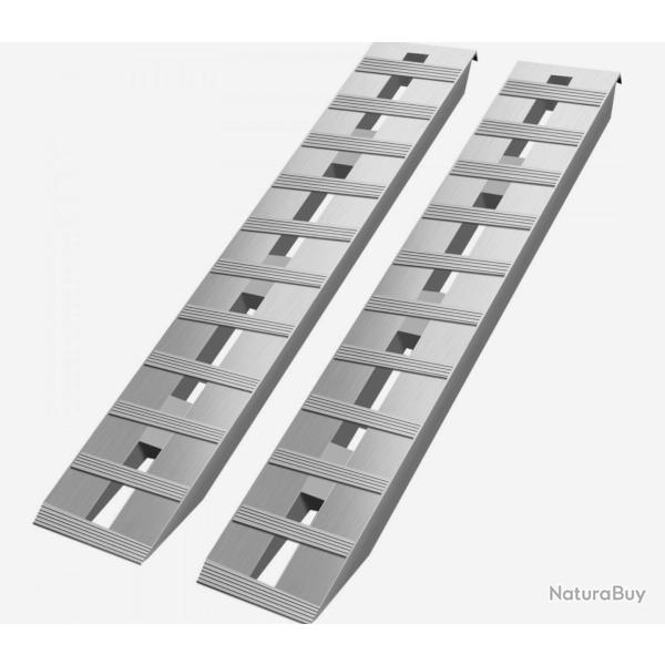 Rampes en aluminium 2,27 tonnes camion remorque voiture 1 paire de rampes