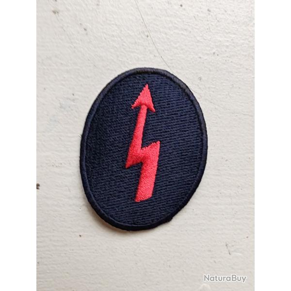 INSIGNE EN TISSU DE SIGNALEUR DE LA MARINE H.J.