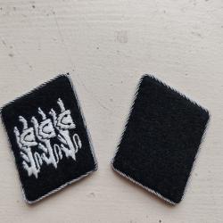 PAIRE DE PATTES DE COL DES VOLONTAIRES ANGLAIS