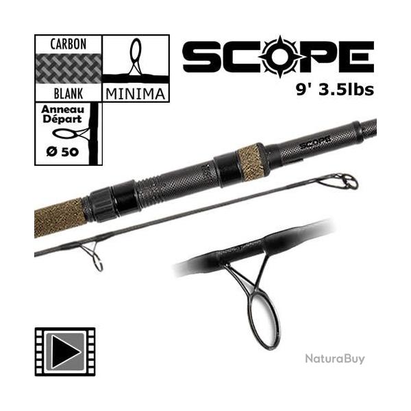 Canne Nash Scope OPS 9' 3.5lbs full Dark Cork