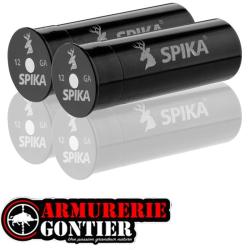 Douilles amortisseurs Spika anodis&eacute;es noires Calibre 12