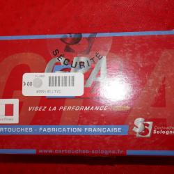 Boite de 20 cartouches de 7-08 REM SOLOGNE GPA 150 Grs 9.7G