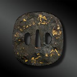 TSUBA nade gaku Ho-kei - Japon - P&eacute;riode Edo (1603-1868)