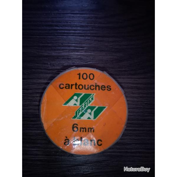 Munitions 6mm a blanc