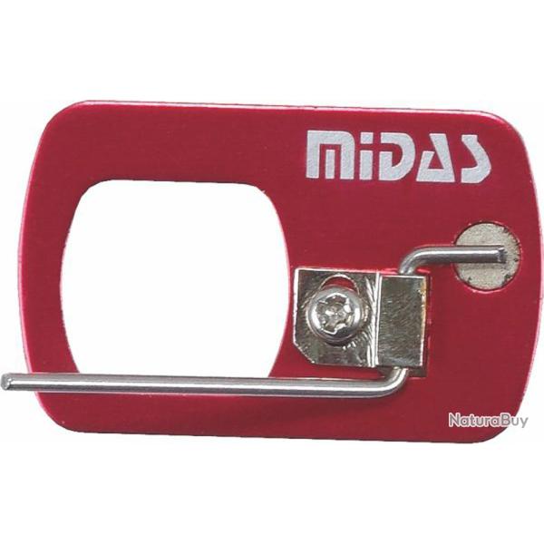 Repose-fl�che adh�sif recurve Cartel Midas MX Mag RH Rouge
