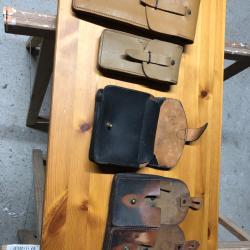 4 Portes chargeurs militaire anciens