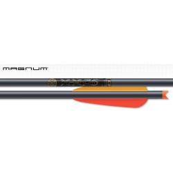 Lot de traits aluminium Easton XX75 Magnum pour arbal&egrave;tes x6 20 pouces Plumes 4 pouces Encoche demi-