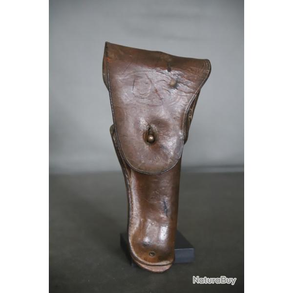 Holster Am�ricain en cuir pour colt 1911 - Etats-Unis, 1�re guerre mondiale, dat� 1917
