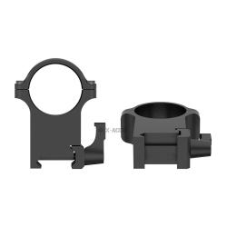 VECTOR OPTICS COLLIER 30MM ACIER WEAVER HAUT