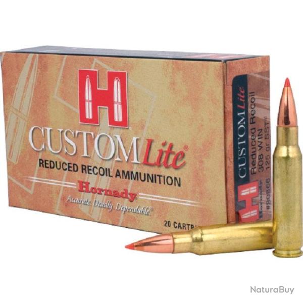 Balles Hornady Custom Lite Super Shock Tip - Cal. 308 Win