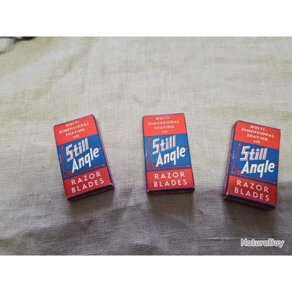 3 paquets de lames de Rasoir US WW2