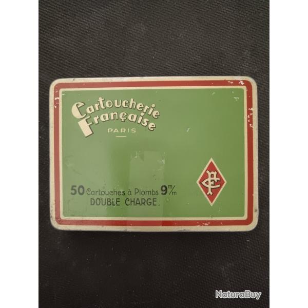 BOITE CARTOUCHERIE FRANCAISE 9MM FLOBERT COLLECTION