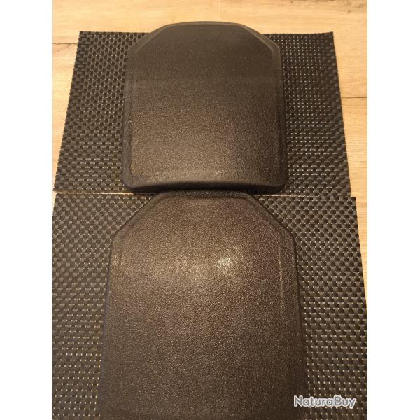 Plaques balistiques niveau 4