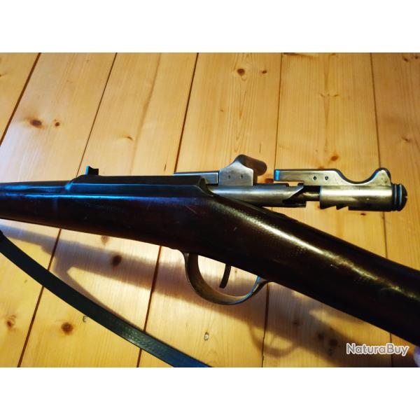 Fusil Gras 1874 modifi� chasse calibre 24 � 1�